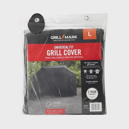 Grill Mark Grill Mark Black Grill Cover For Universal 07421ACE